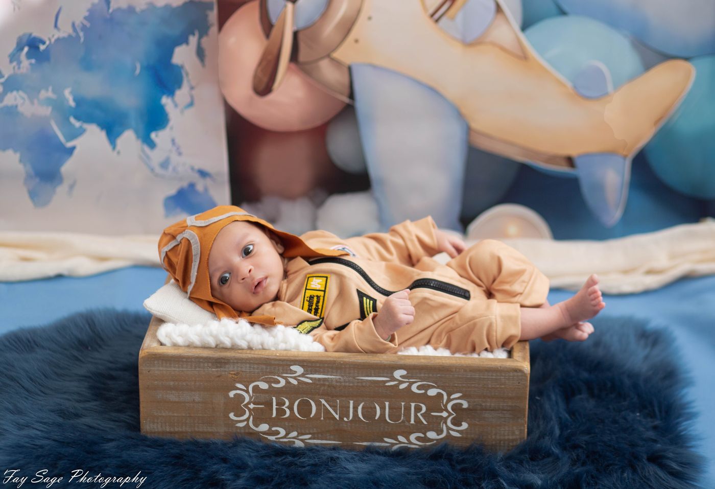 Baby milestone styled theme
